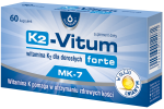 K2-Vitum forte 75μg witaminy K2 MK-7, 60 kapsułek